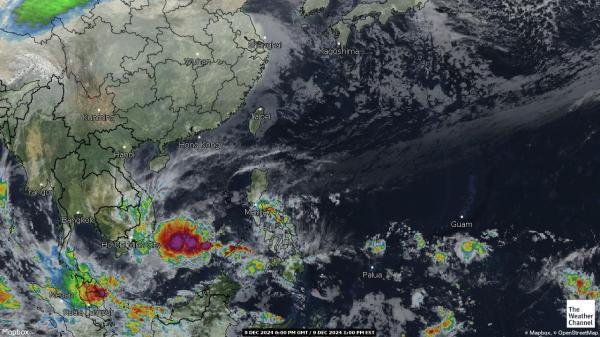 Macao Sää satelliitti kartta 