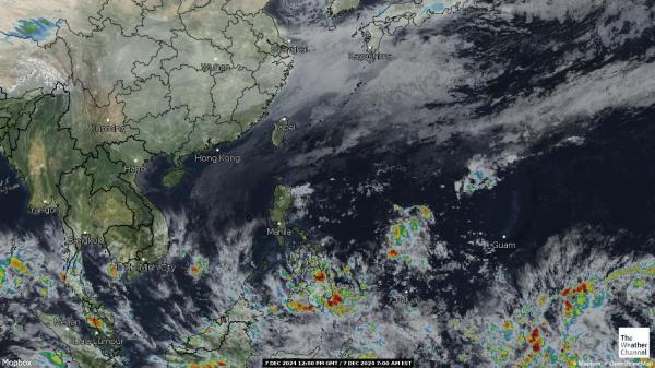 Macao Sää satelliitti kartta 