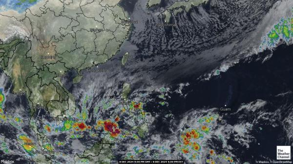 Macao Sää satelliitti kartta 