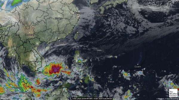 Macao Sää satelliitti kartta 