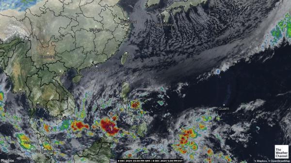 Macao Sää satelliitti kartta 