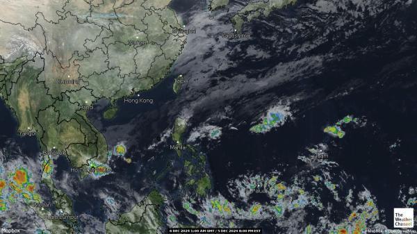 Macao Sää satelliitti kartta 