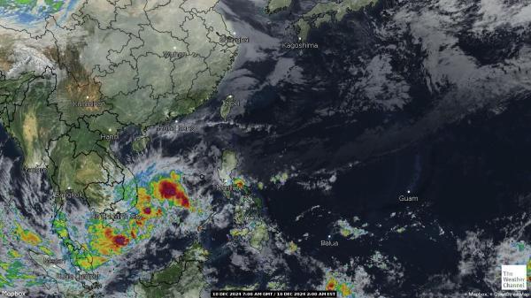 Macao Sää satelliitti kartta 