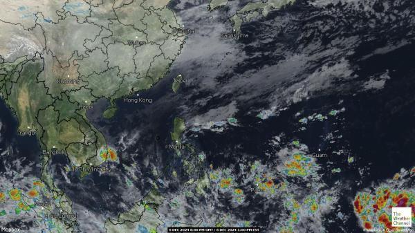 Macao Sää satelliitti kartta 