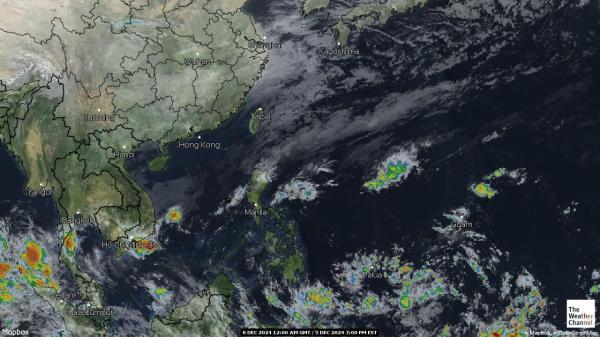 Macao Sää satelliitti kartta 