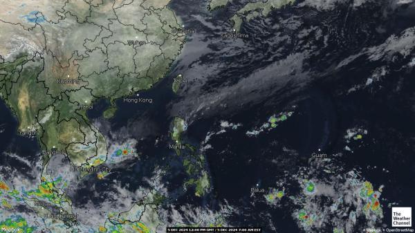 Macao Sää satelliitti kartta 