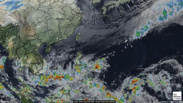 Macao Sää satelliitti kartta 