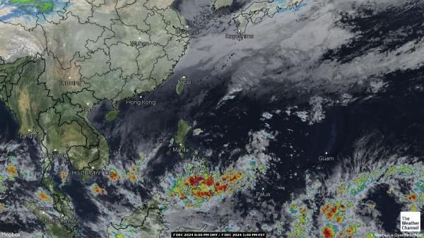 Macao Sää satelliitti kartta 