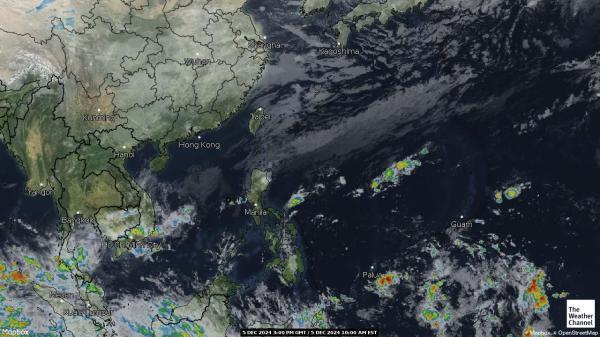 Macao Sää satelliitti kartta 