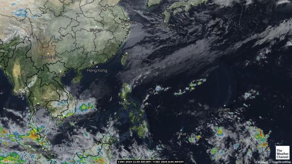 Malesia Sää satelliitti kartta 