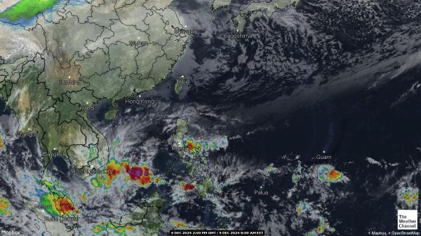 Singapore Sää satelliitti kartta 