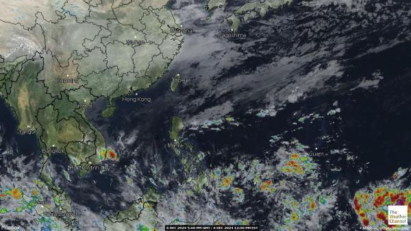 Taiwan Sää satelliitti kartta 