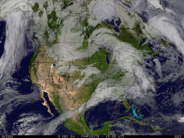 USA Alabama Sää satelliitti kartta 