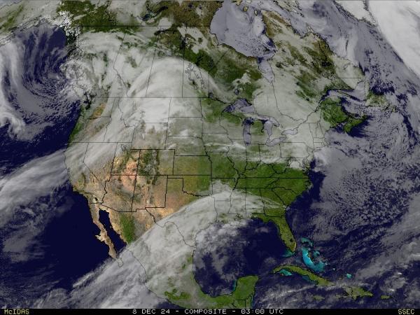 USA Colorado Sää satelliitti kartta 