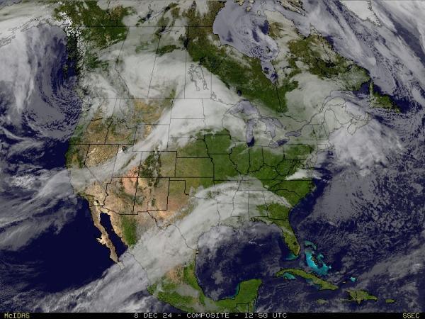 USA Connecticut Sää satelliitti kartta 