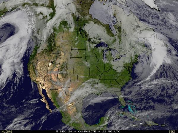 USA Delaware Sää satelliitti kartta 